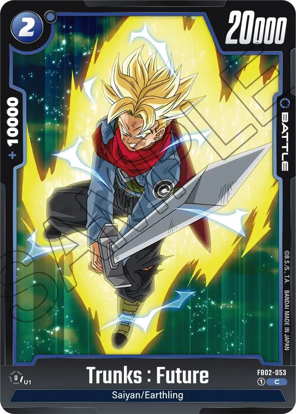 Blazing Aura FB02-053 Trunks : Future