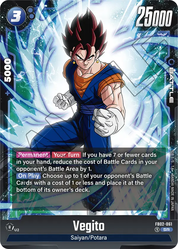 Blazing Aura FB02-061 Vegito Parallel