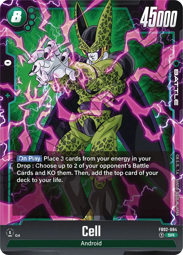 Blazing Aura FB02-084 Cell