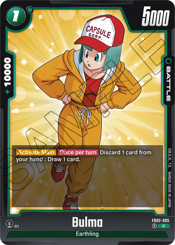 Blazing Aura FB02-095 Bulma