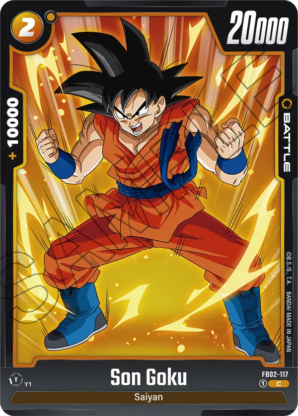 Blazing Aura FB02-117 Son Goku