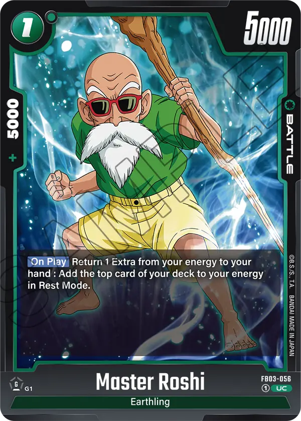 Raging War FB03-056 Master Roshi