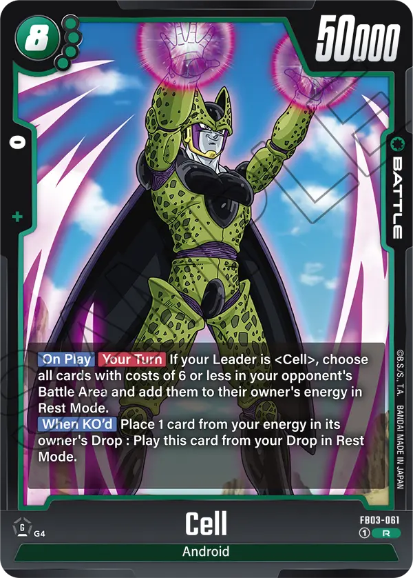 Raging War FB03-061 Cell