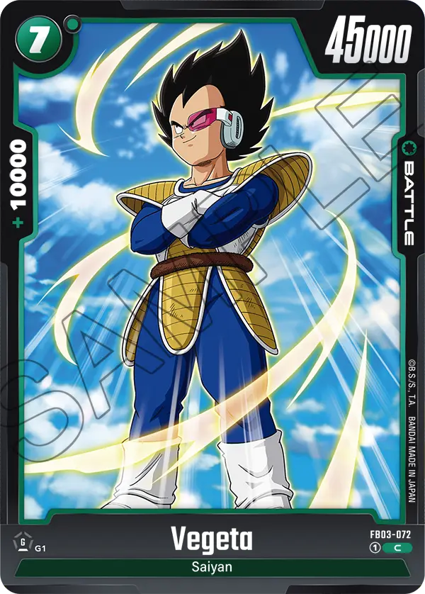 Raging War FB03-072 Vegeta