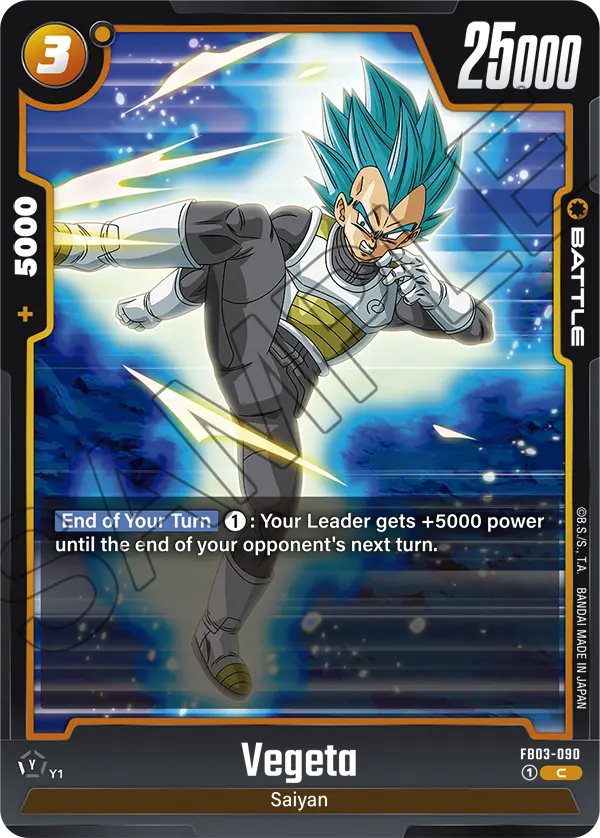 Raging War FB03-090 Vegeta