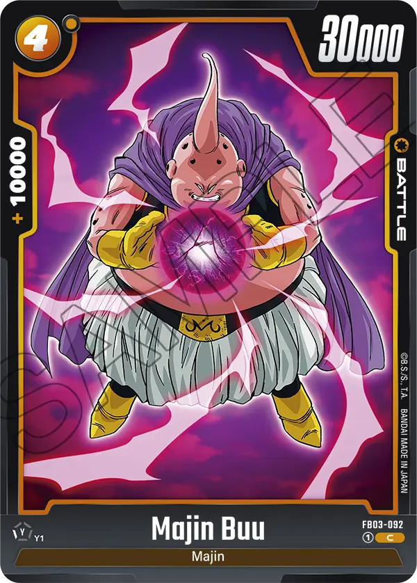 Raging War FB03-092 Majin Buu