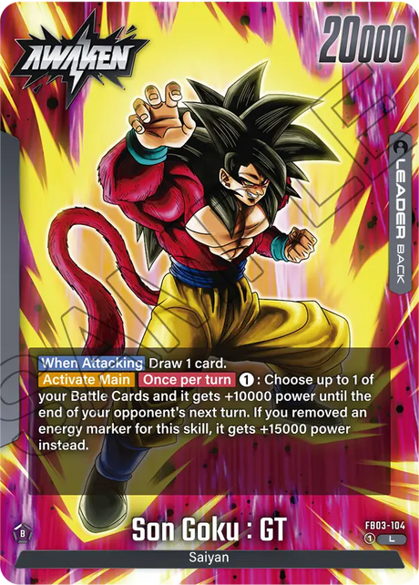 Raging War FB03-104 Son Goku : GT