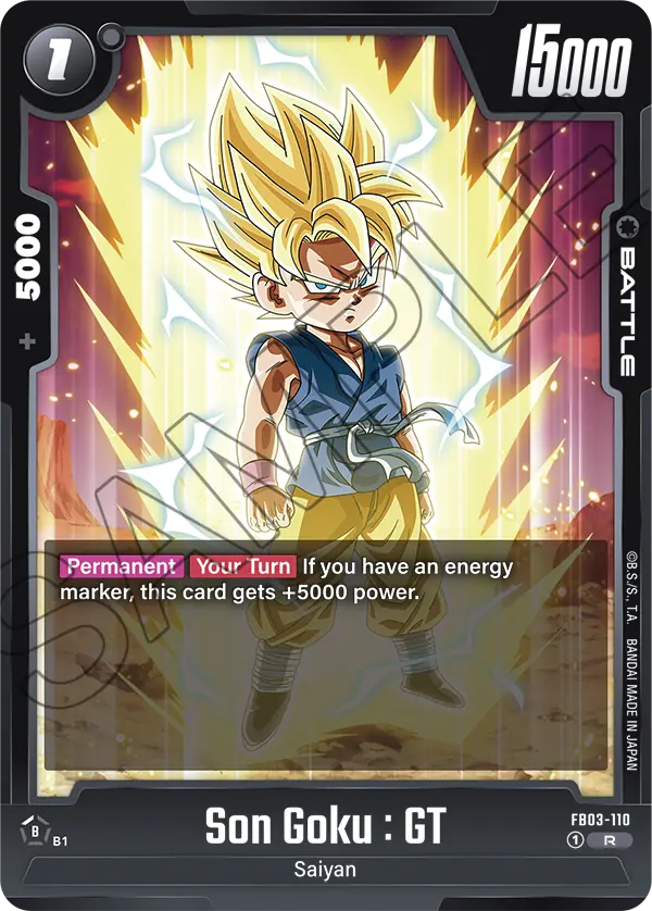 Raging War FB03-110 Son Goku : GT