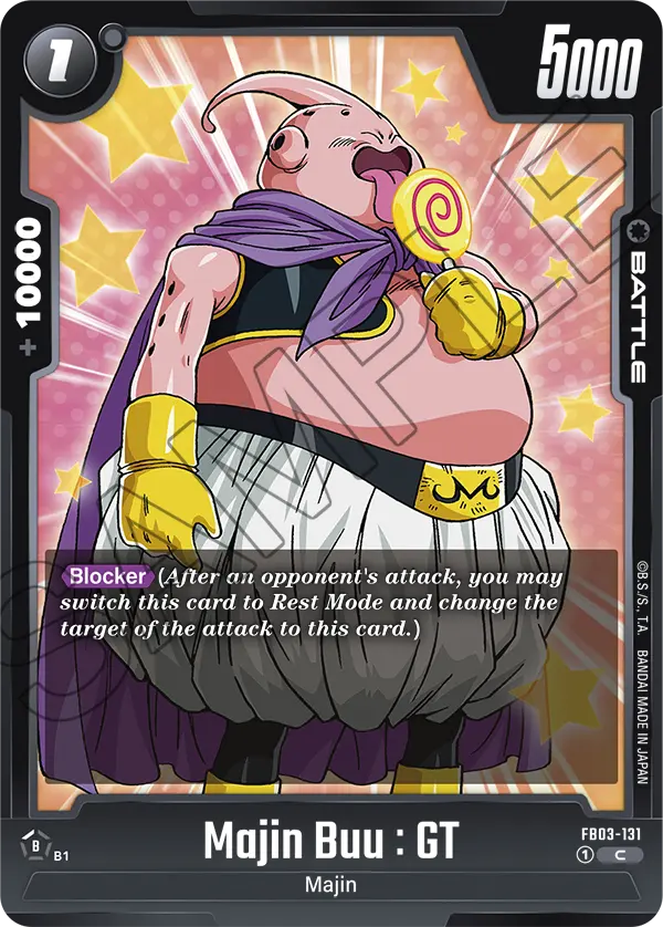 Raging War FB03-131 Majin Buu : GT