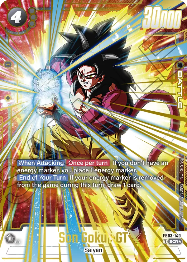 Raging War FB03-140 Son Goku : GT Parallel