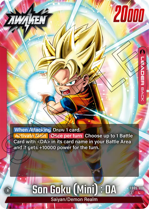 New Adventure FB05-001 Son Goku (Mini) : DA