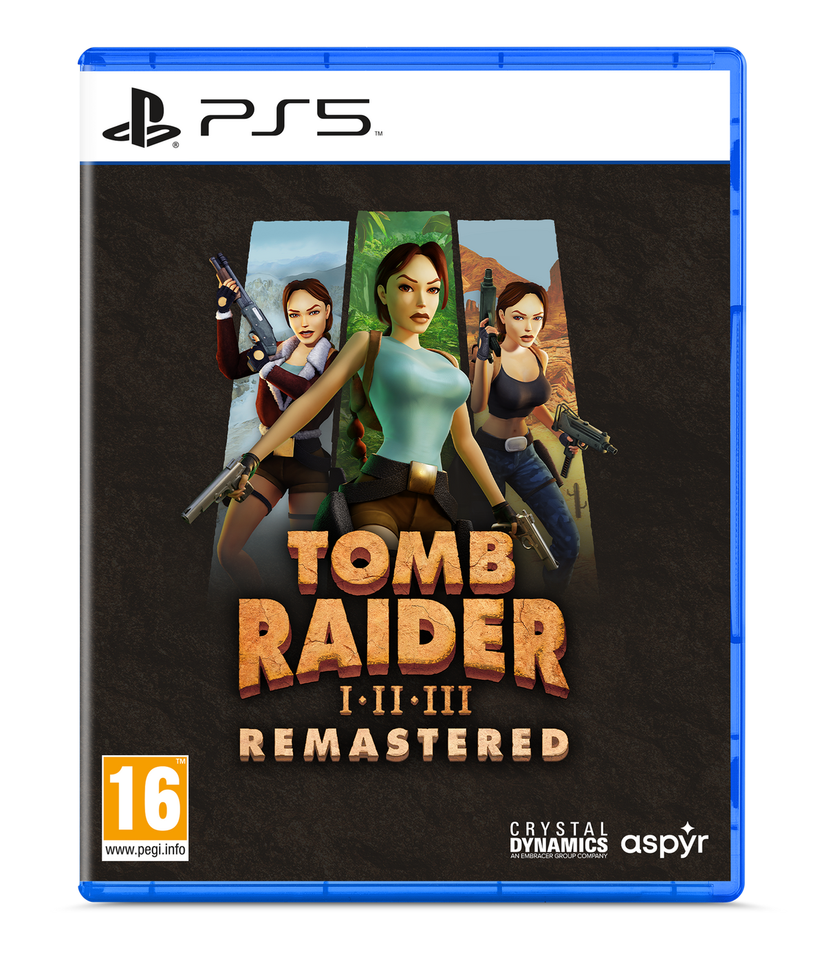 Tomb Raider I-III Remastered Starring Lara Croft (PS5)