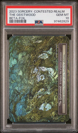 2023 Sorcery: Contested Realm Beta the Geistwood Foil PSA 10