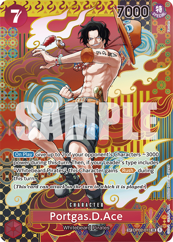 OP02-013 | SP CARD | CHARACTER Portgas.D.Ace