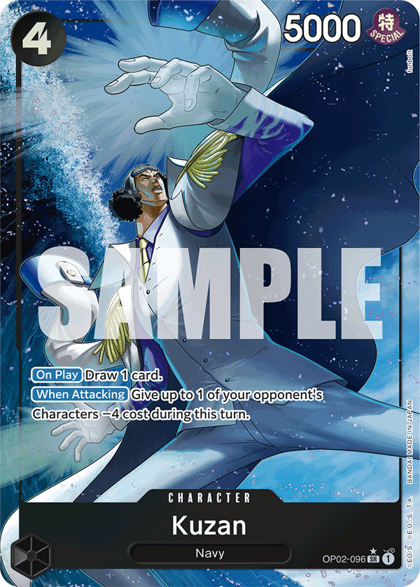 OP02-096 | SR | CHARACTER Kuzan Parallel