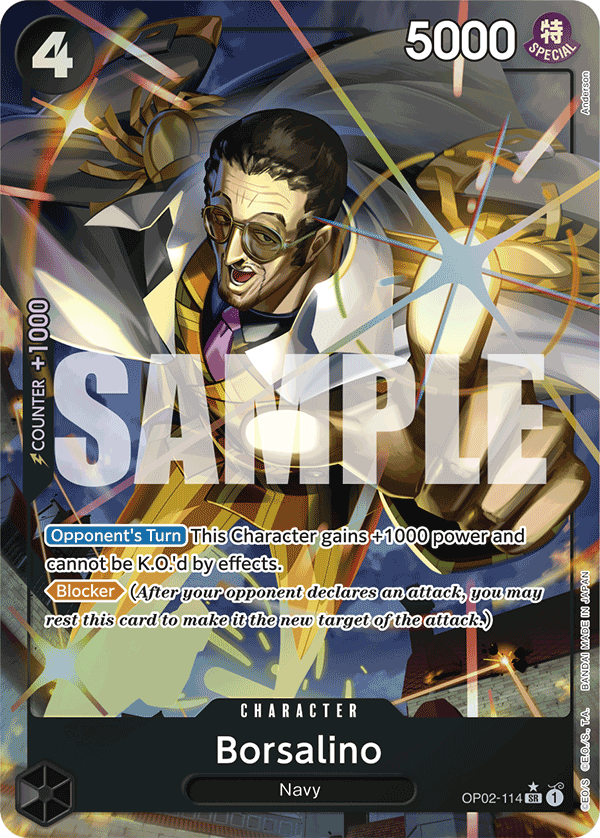 OP02-114 | SR | CHARACTER Borsalino Parallel