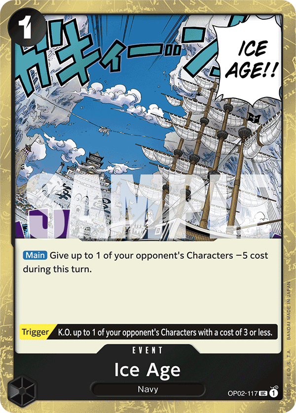 OP02-117 | UC | EVENT Ice Age Jolly Rodger Foil