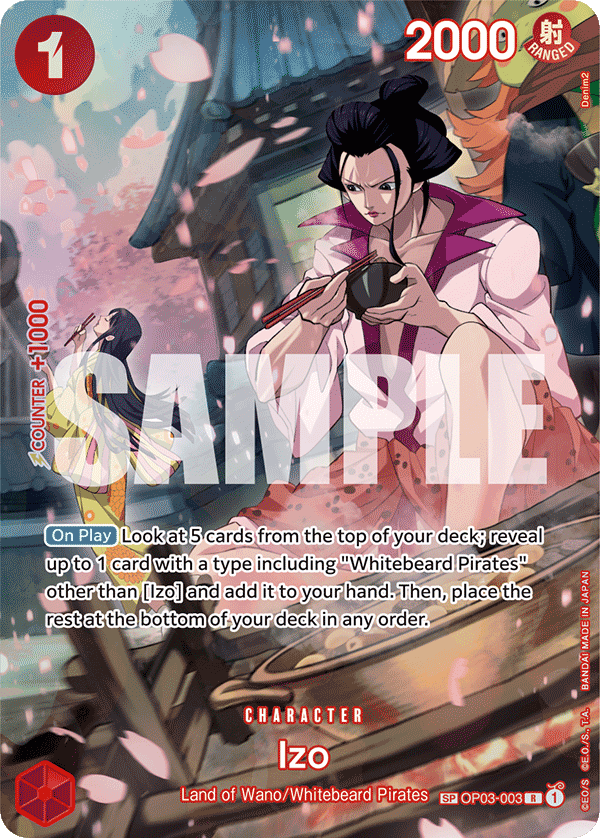 OP03-003 | SP CARD | CHARACTER Izo