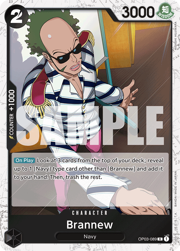 OP03-089 | R | CHARACTER Brannew Jolly Rodger Foil