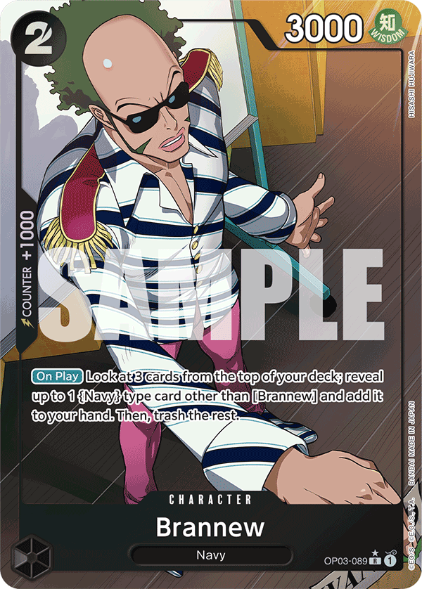 OP03-089 | R | CHARACTER Brannew Parallel