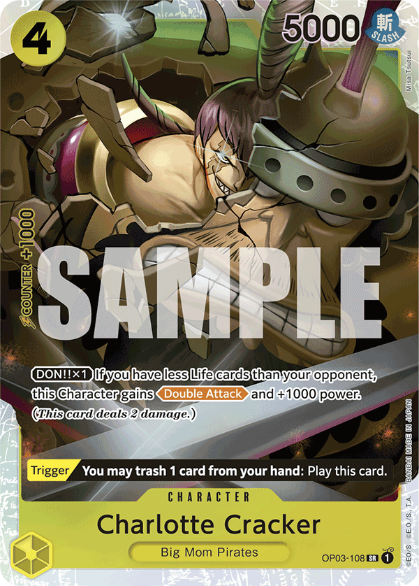 OP03-108 | SR | CHARACTER Charlotte Cracker