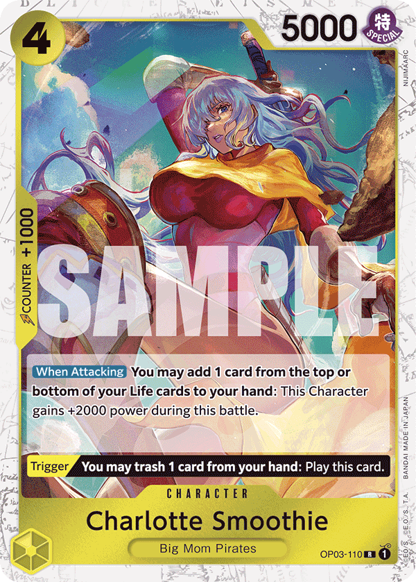 OP03-110 | R | CHARACTER Charlotte Smoothie Jolly Rodger Foil