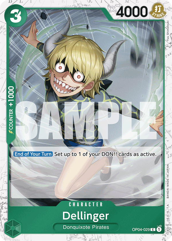 OP04-029 | C | CHARACTER Dellinger Jolly Rodger Foil