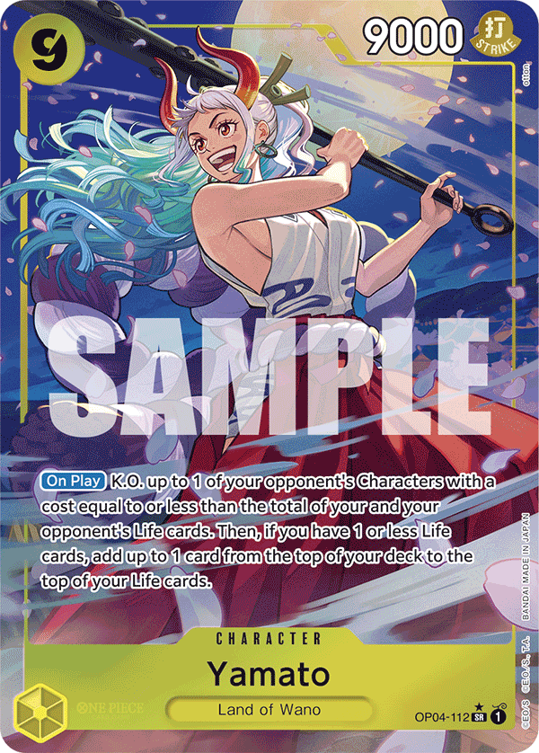 OP04-112 | SR | CHARACTER Yamato Parallel