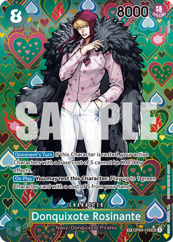 OP04-119 | SP CARD | CHARACTER Donquixote Rosinante