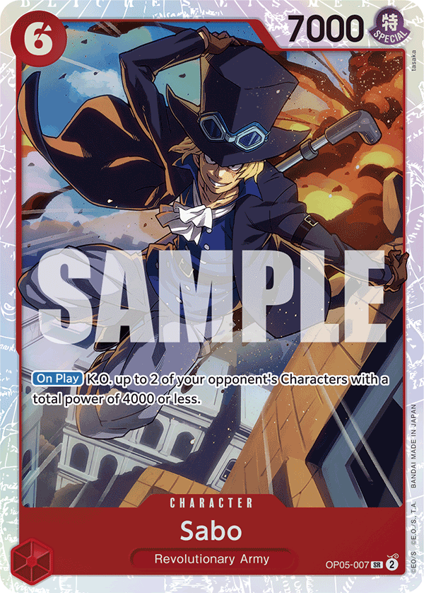 OP05-007 | SR | CHARACTER Sabo