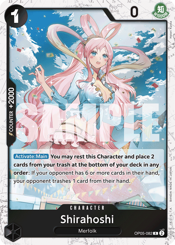 OP05-082 | R | CHARACTER Shirahoshi Jolly Rodger Foil