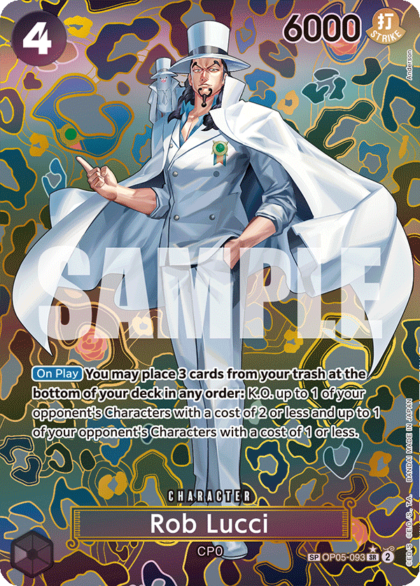 OP05-093 | SP CARD | CHARACTER Rob Lucci