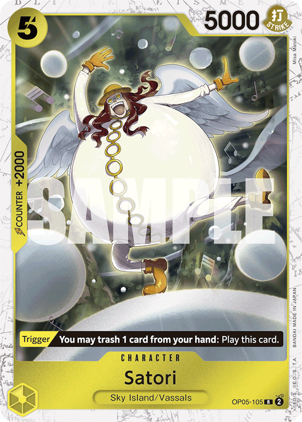 OP05-105 | R | CHARACTER Satori Jolly Rodger Foil