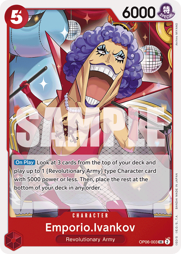 OP06-003 | UC | CHARACTER Emporio.Ivankov