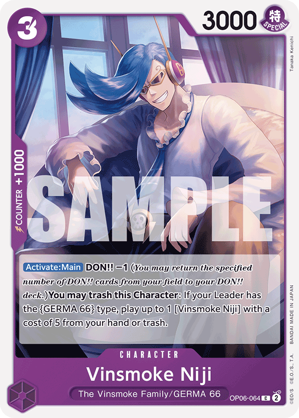 OP06-064 | C | CHARACTER Vinsmoke Niji