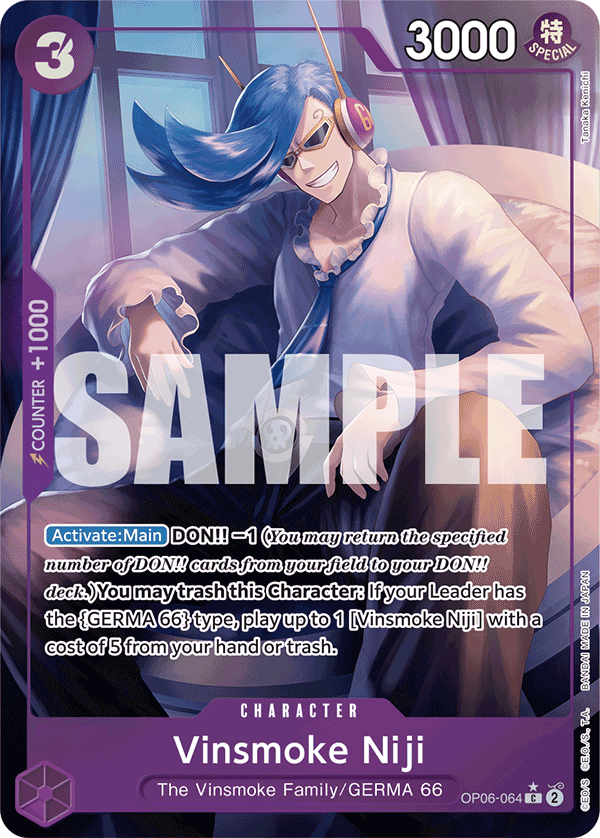 OP06-064 | C | CHARACTER Vinsmoke Niji Parallel