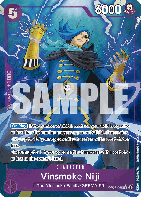 OP06-065 | R | CHARACTER Vinsmoke Niji Parallel