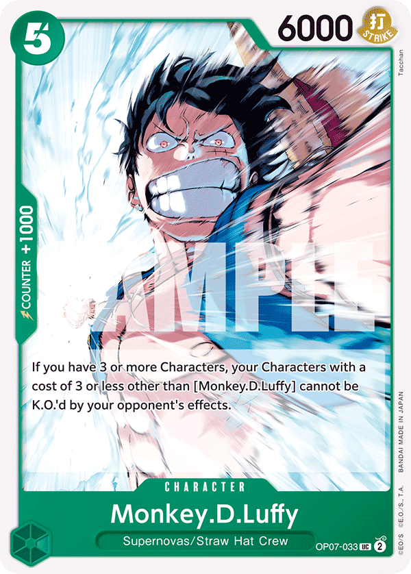 OP07-033 | UC | CHARACTER Monkey.D.Luffy