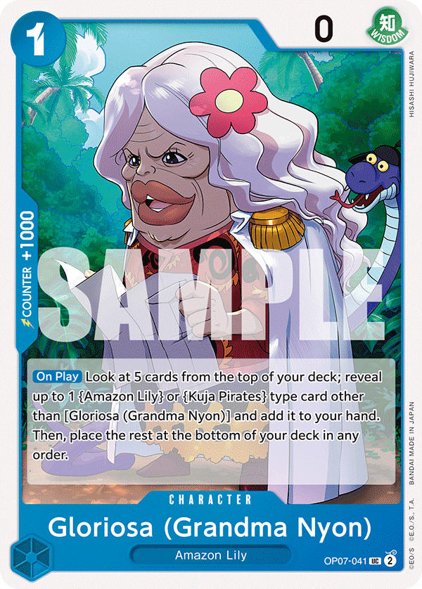 OP07-041 | UC | CHARACTER Gloriosa (Grandma Nyon)