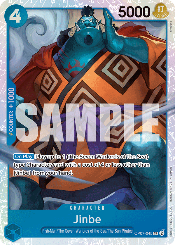 OP07-045 | SR | CHARACTER Jinbe