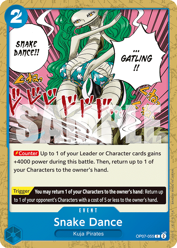 OP07-055 | C | EVENT Snake Dance