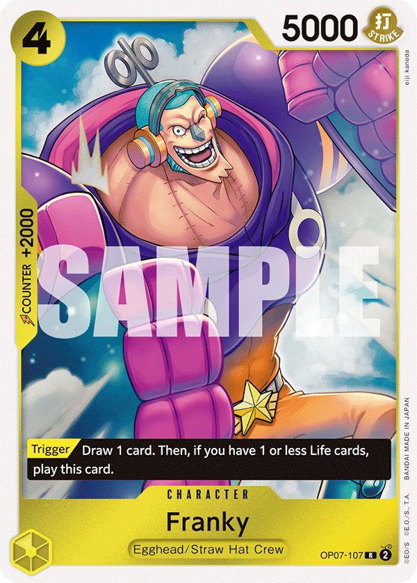 OP07-107 | R | CHARACTER Franky