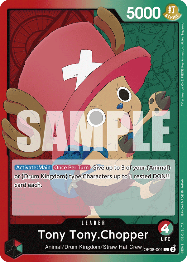 OP08-001 | L | LEADER Tony Tony.Chopper