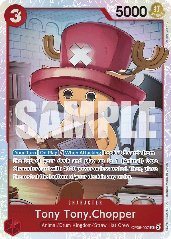 OP08-007 | SR | CHARACTER Tony Tony.Chopper