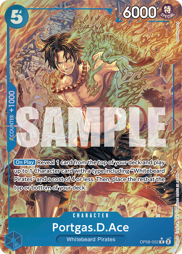 OP08-052 | R | CHARACTER Portgas.D.Ace Parallel