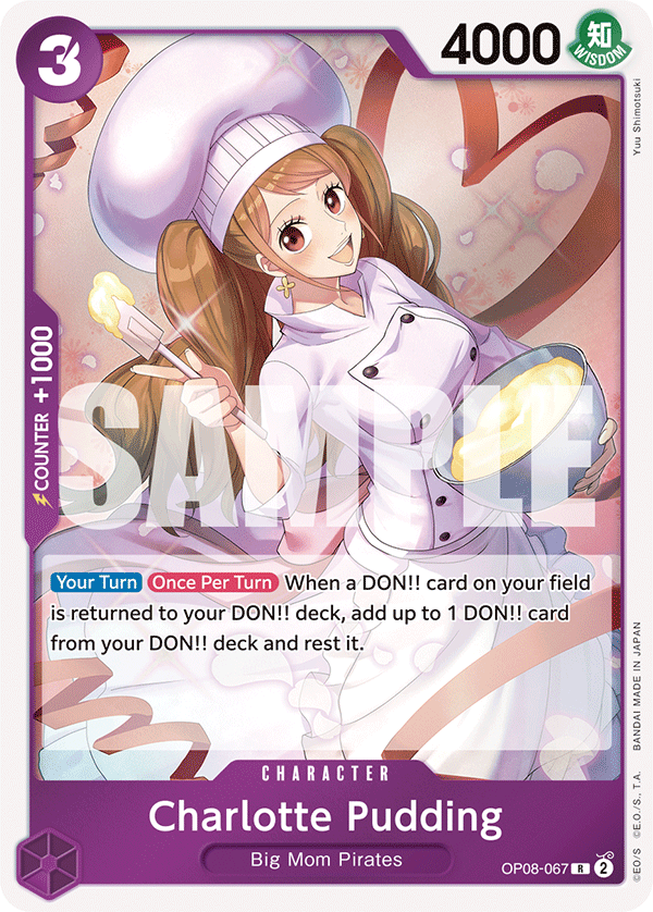 OP08-067 | R | CHARACTER Charlotte Pudding