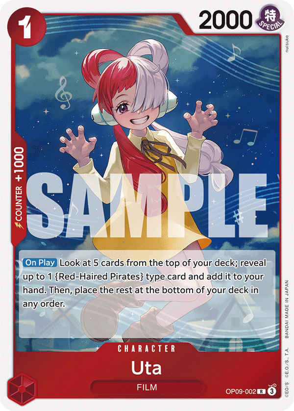 OP09-002 | R | CHARACTER Uta