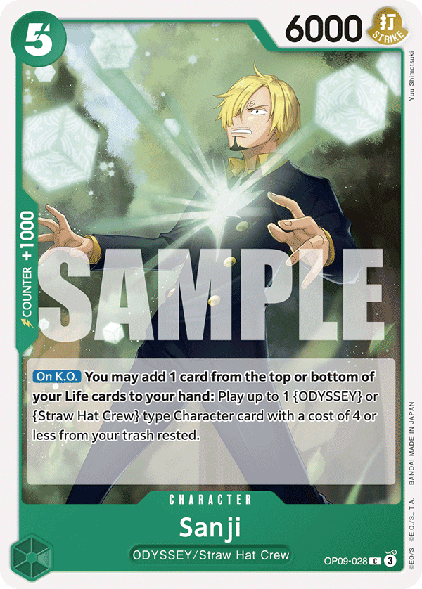 OP09-028 | C | CHARACTER Sanji