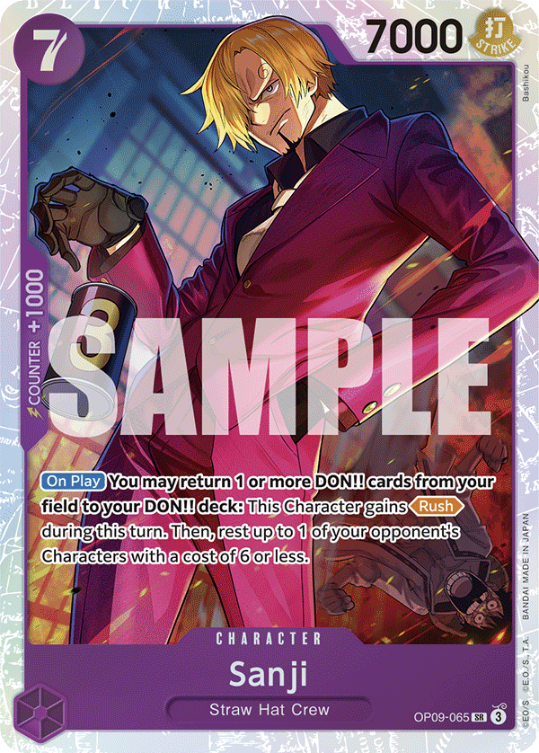 OP09-065 | SR | CHARACTER Sanji