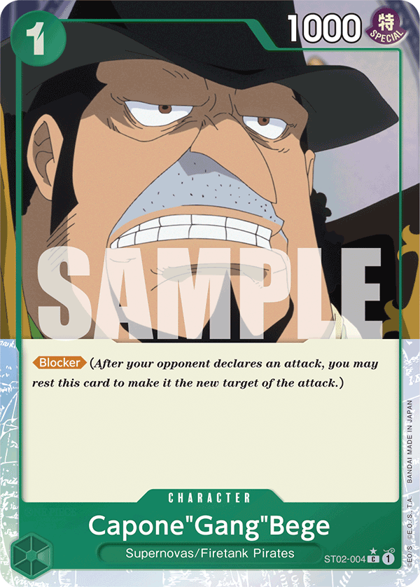 ST02-004 | C | CHARACTER Capone"Gang"Bege Parallel